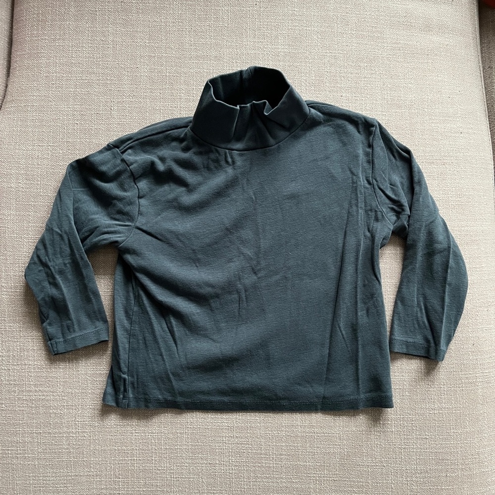Dark Gray mock neck Sweater